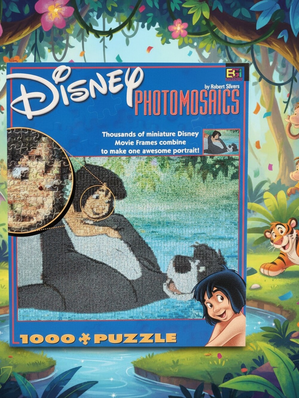 ✨ Magical Disney Photomosaics "The Jungle Book" Jigsaw Puzzle! SEALED ✨